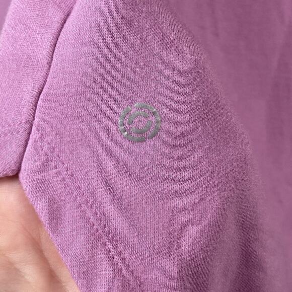 Core 10 Sweatshirt Women's Size Medium Purple Hooded Crewneck Long Sleeve Soft - Picture 3 of 7